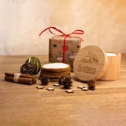 Firsteco Abschminkpads Bambus Cylinder Set -Hochwertiger Kosmetikladen 1356089 Firsteco Abschminkpads Bambus Cylinder Set.7603fdbb